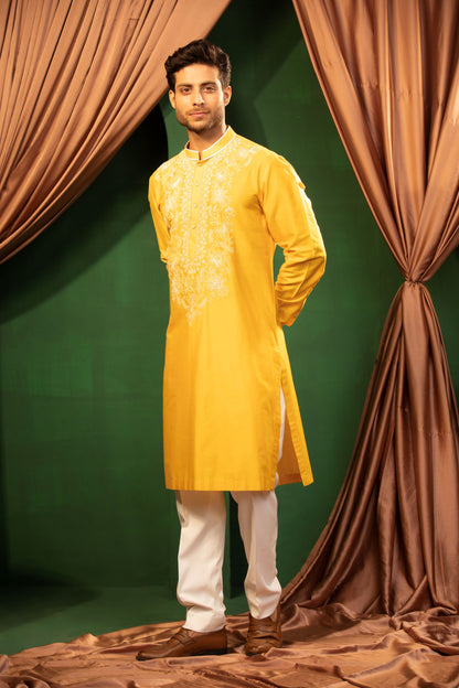 Golden Radiance Kurta Set