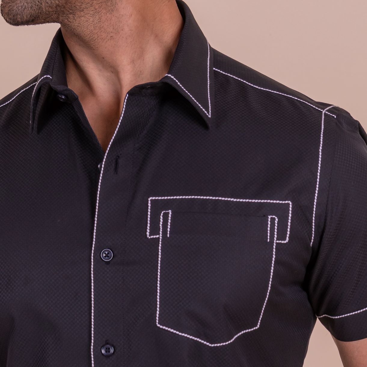 Sharp Contrast Shirt