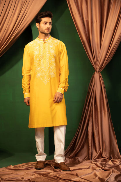 Golden Radiance Kurta Set