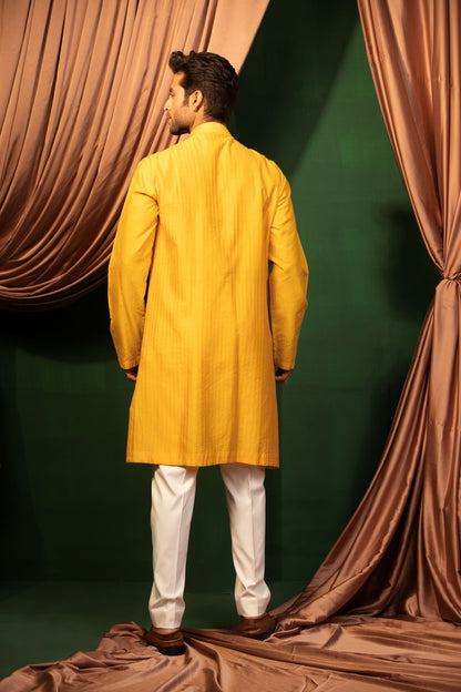 Golden Sunrise Kurta Set