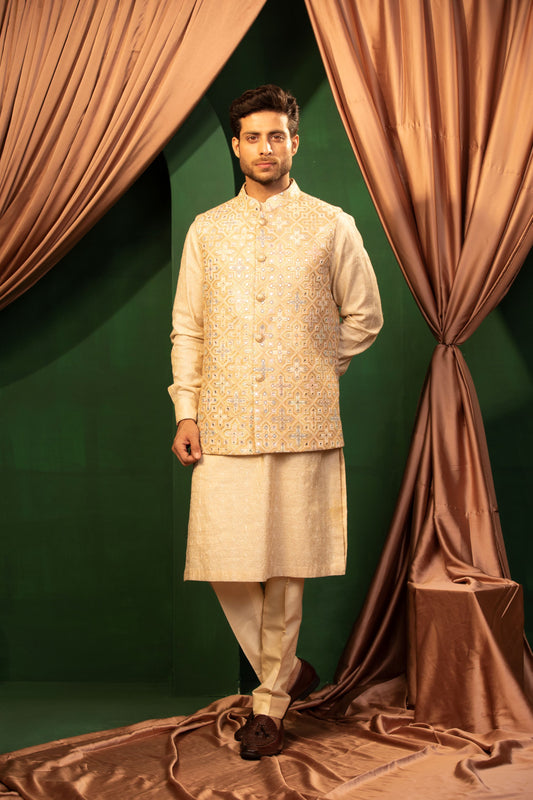 Golden Majesty Kurta Set