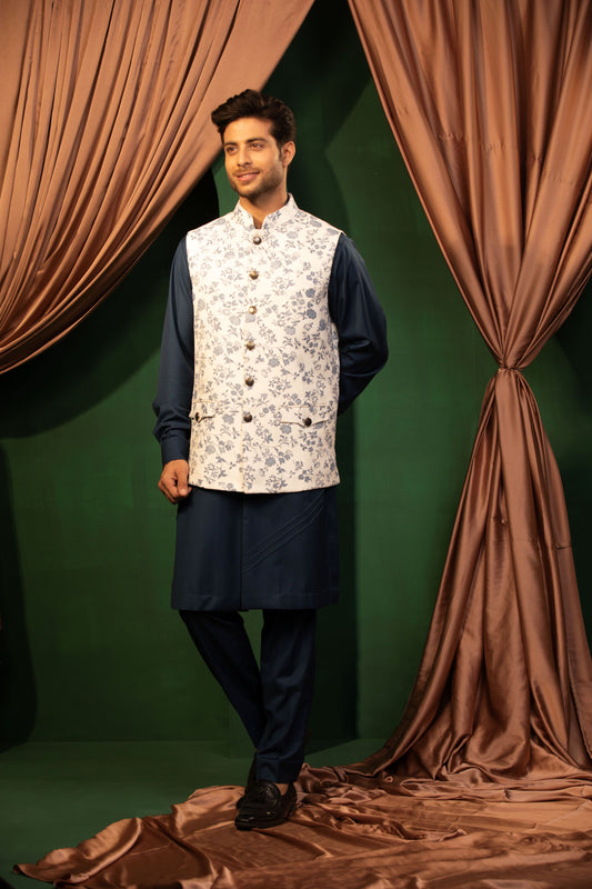 Midnight Majesty Kurta Set