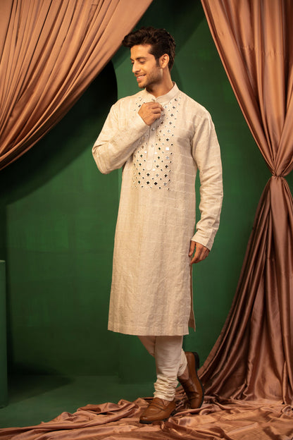 Regal Ivory Kurta Set